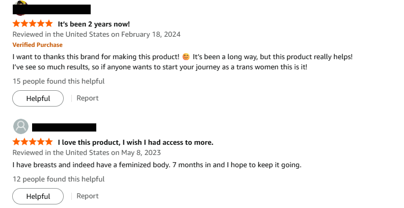 Male Hormone Blocker 6 Month Pack - Image 3